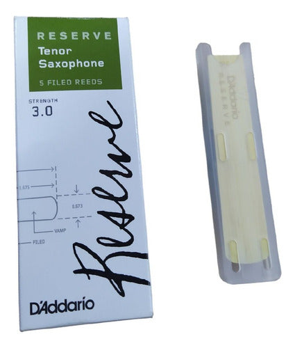 D'Addario Reserve Caña Para Saxo Tenor N°3 Musica Pilar 0