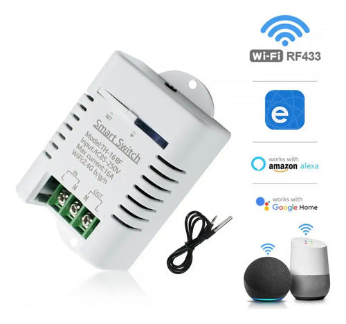 Termostato Control De Temperatura Wifi Tuya Smart 220v 3000w 1