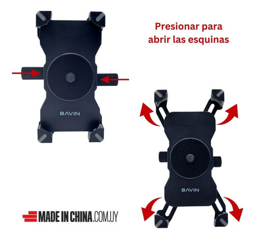 OEM Soporte Celular Para Moto Colocación En Espejo 5