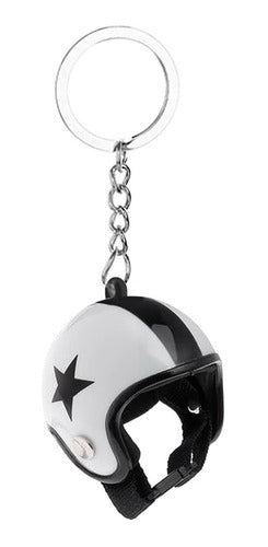 IKOSHOP Motorcycle Open Face Helmet Keychain 2