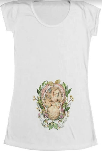 LG Sublimados Personalized Baby Shower Maternity T-Shirt 1