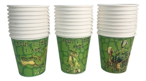 Personalized Polypaper Cups x 28 All Themes 31