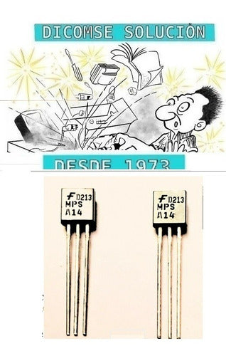 Transistor MPSA14 NPN 0.5A 30V 0.625W HFE=10000 Darlington 0