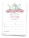 The Invite Lady: Tea Party Invitations Fill Afternoon Tea 0