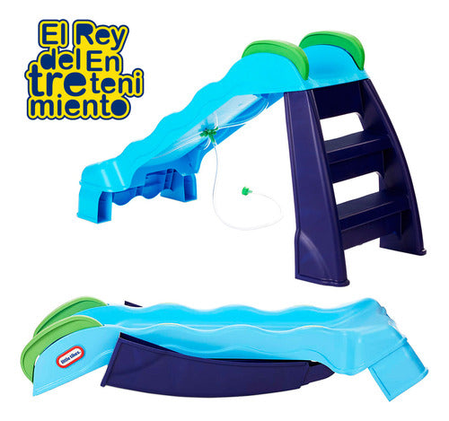 Tobogán Little Tikes Plegable C/ Agua Infantil N1 Usa El Rey 1