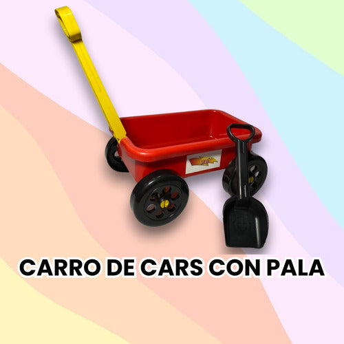 Maxplast Carro Playero De Cars Con Pala 1