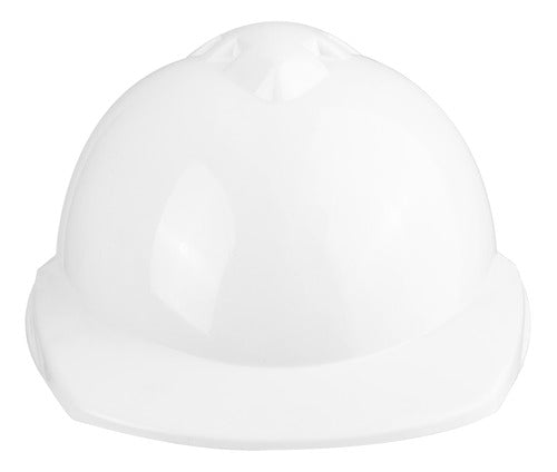 Libus Milenium White Safety Helmet with Plastic Harness 5