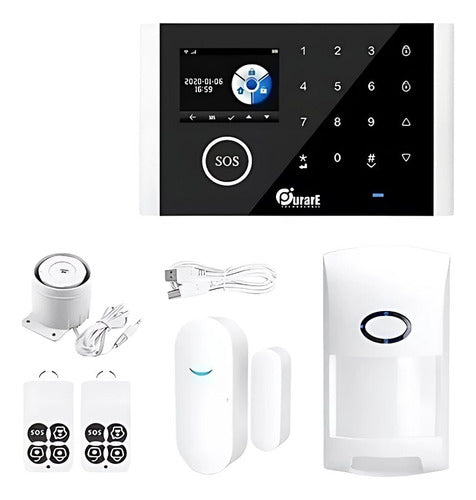 Kit Alarma Casa Gsm Wifi Sin Contrato Completa Configurada ! 0