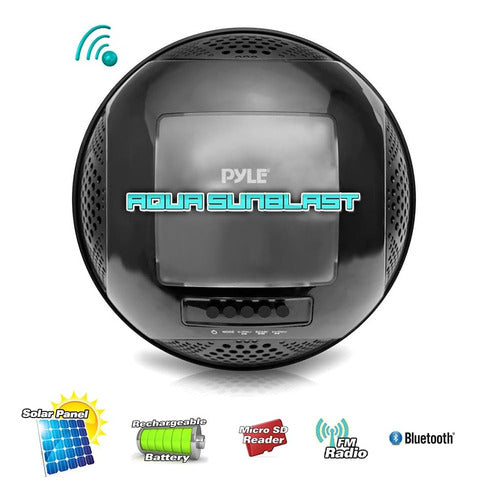 Altavoz P/piscina Pyle Pwr95sbl Aqua Sunblast C/batería 4