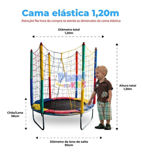 Cama Elàstica Pula Pula  1,20m 1