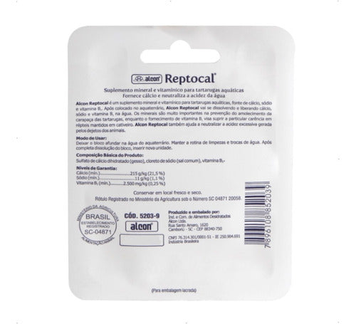 Suplemento Alcon Reptocal 15g Cálcio 1