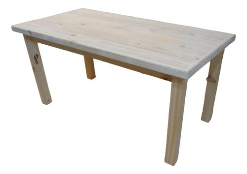 ArgenPino Classic Pine Table 1.80 X 0.80 with 3 X 3 Legs 0