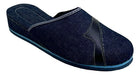 Pantufla Chinelas Jean Mujer Taco Chino Lopez Calzados 1