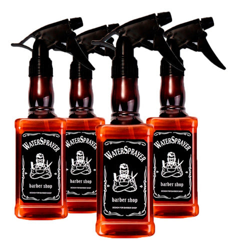 Jiedi Pack of 4 Water Spray Bottles for Barber Shop 0