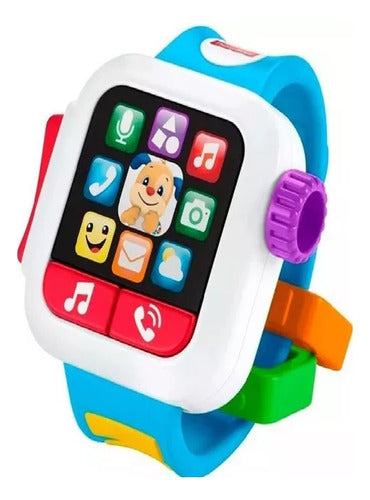 Fisher Price Mi Primer Smartwatch Rie Y Aprende Original 0