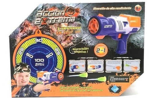 Blast Hit Dart Gun with Target for Extreme Action 662 1