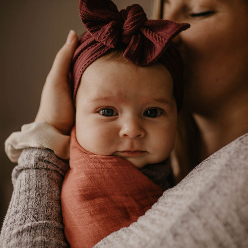 Diademas Para Bebe Parker - Paquete De 5 Lazos De Nylon De 4