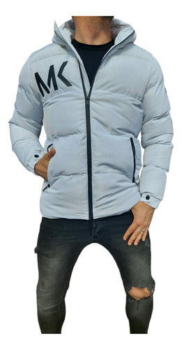 Men's Inflatable Jacket Farenheite By Mockba Seyra White 0
