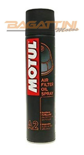 Aceite Motul Para Filtro De Aire Spray 400ml Bagattini Motos 0