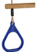 Huawell Wooden Trapeze with Plastic Gym Rings 2