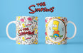 Kit Diseños Plantillas Tazas Los Simpsons Sublimación M9 5