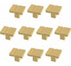 Franklin Brass Tiradores Dorados Asimetricos De 32mm Pack X 10u 2