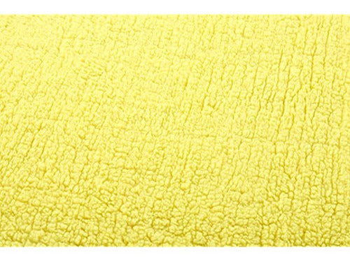 DaDa Bedding Cozy Ultrasonic Solid Lemon Yellow Manta Para S 4