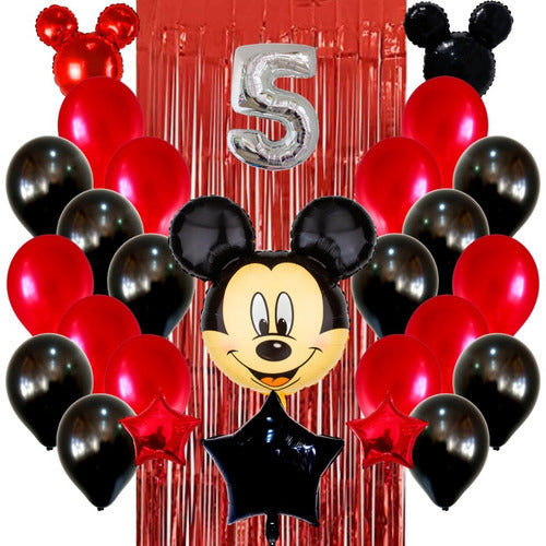 Globo Fun Combo Kit Deco Fiesta Globos Mickey Mouse 4 0