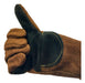 Welder Gloves Leather Kevlar Reinforced High Temperature Pair 2