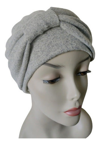 Soft and Warm Oncology Turban Hat for Transitional Seasons 3