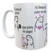 Orca Sublimated Ceramic Mug - Flork Songs and Phrases Variety 4