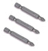 Set De 3 Puntas Atornilladoras Magnéticas Makita Ph2 X 50 Mm 0