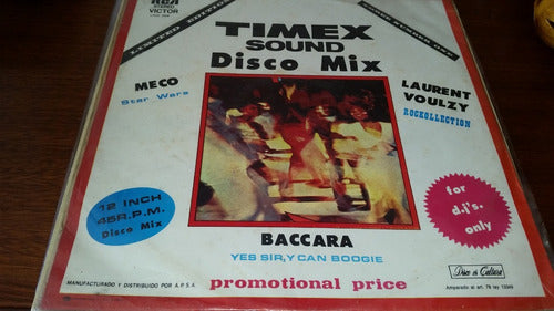 Timex Sound Disco Mix Variado Vinilo Uruguay Muy Raro Rojo 6