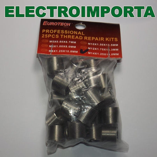 Eurotech M14x1.25x18.0mm Thread Inserts 25pcs 1