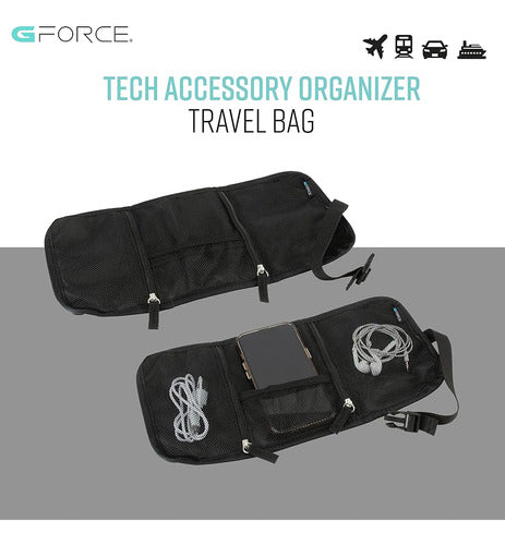 Gforce Tech Organizador De Accesorios De Cable | Bolsa De Vi 1