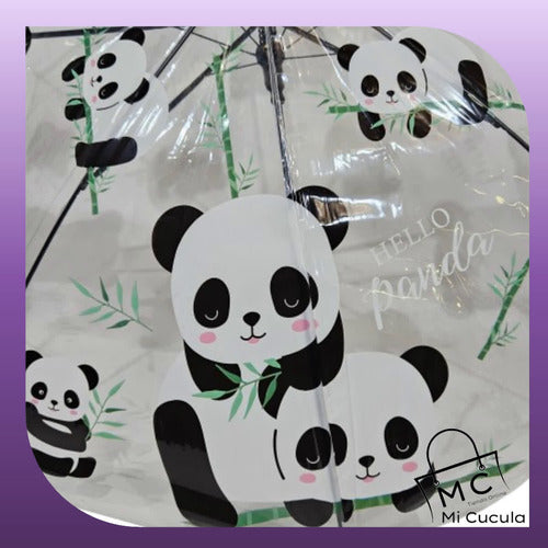 Chain Kids Plastic Umbrella with Adorable Animal Designs 1