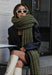 Hand-Knitted Wool Scarf 1