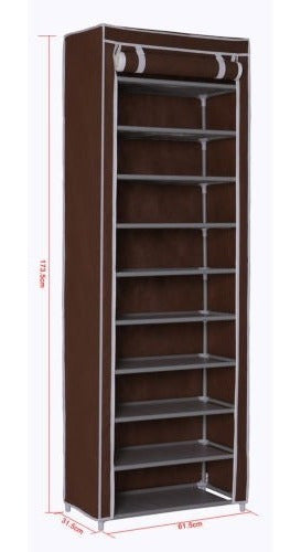 Homebi Nuevo 10 Nivel Zapato Rack Gabinete 30 Pares 1