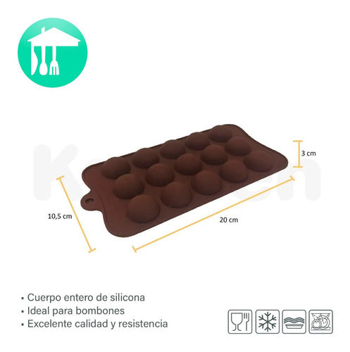 Kuchen Silicone Mold for Chocolates 1