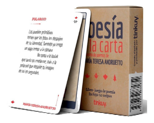 Tinkuy Libro-juego Poesía A La Carta María T. Andruetto (50 Naipes) 0