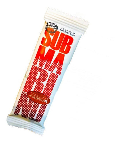 Submarino Chocolate Colonial Pack 100u Barata La Golosineria 0