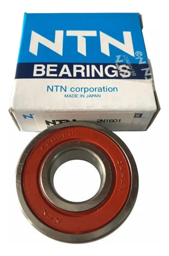 NTN Japan 6006 2RS C3 Ball Bearing 30x55x13 - Original Japanese Import 0