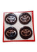 Resin Wheel Center Cap Set of 4 for Toyota 49 mm Diameter 0