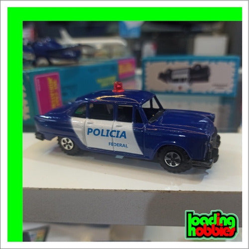 EAC Auto Policia Sacapuntas Coleccion Modelo Metalico 663a 1