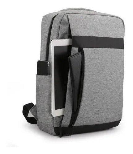 Omaska Laptop Security Anti-Theft USB Backpack 7