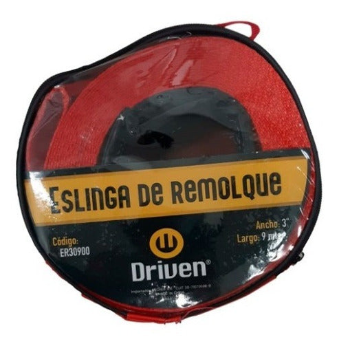 Eslinga De Remolque 3  X 9 Metros Heavy Duty Hasta 10000 Kg 4