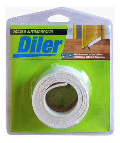 Diler Zocalo Autoadhesivo Para Puertas Blanco 40 X 900mm 0