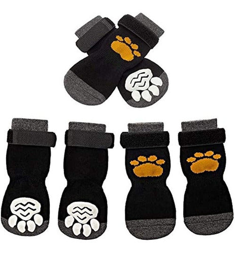 Scirokko 3 Pares De Calcetines Antideslizantes Para Perros: 1