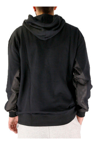 Men's Black Hooded Hifel Distinguished Sweatshirt On Sports 1