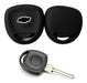 Cubre Volante + Funda Llave Silicona Chevrolet Corsa Negro 4